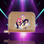 Mini Portefeuille Kawaii Huntrix Demon Hunters