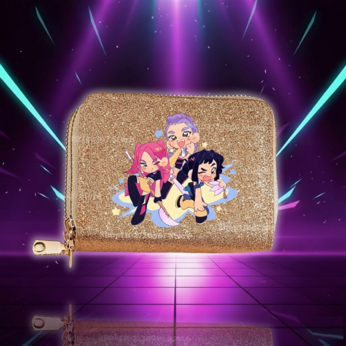 Mini Portefeuille Kawaii Huntrix Demon Hunters