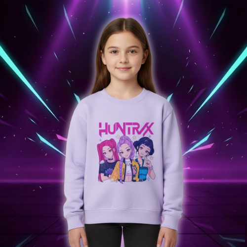Movie Fans Gift Hoodie Girls Kids Huntrix Kpop Demon Hunters Children's Sweatshirt Cute Tiger Harajuku Hoody for Boys Girls (Copie)