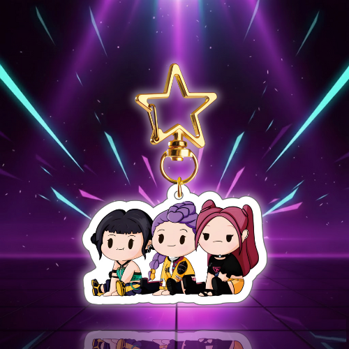 Porte-clés KPop Demon Hunters Huntrix