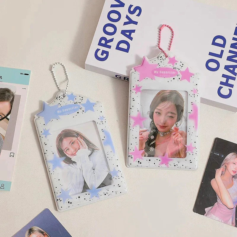 Porte Photo Carte K-pop en PVC