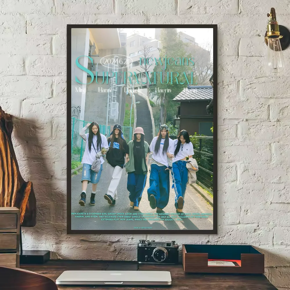 Poster Décoratif KPOP - groupe New Jeans