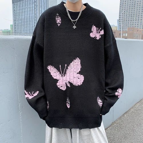 Pull Korean Homme Oversize