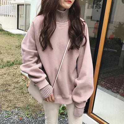 Pull Korean à Col Roulé