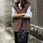 Pull Oversize Sans Manches