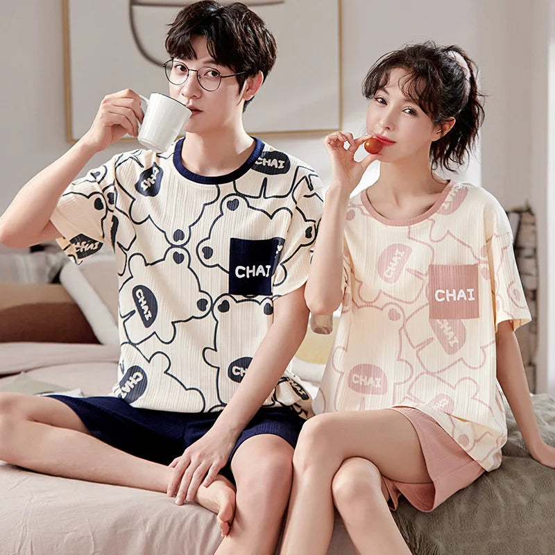 Pyjama Coréen Kawaii pour Couple