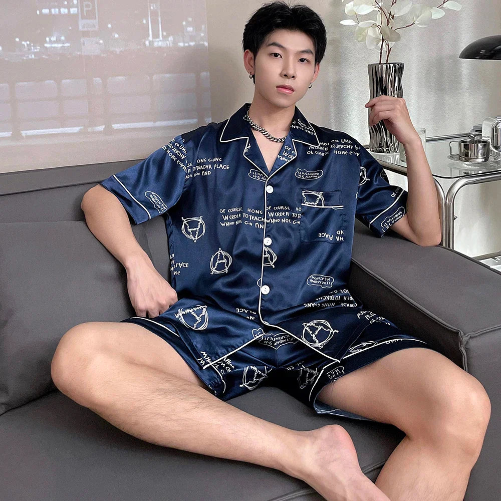 Pyjama Short Coréen Homme