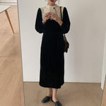 Robe Coreenne Cou Dentelle