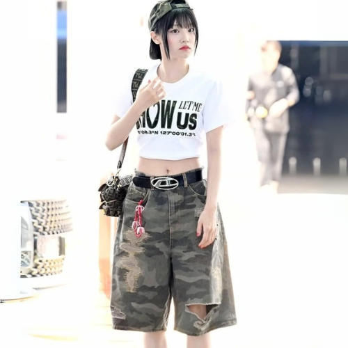 Short Camouflage Yuqi - Groupe (G)I-DLE