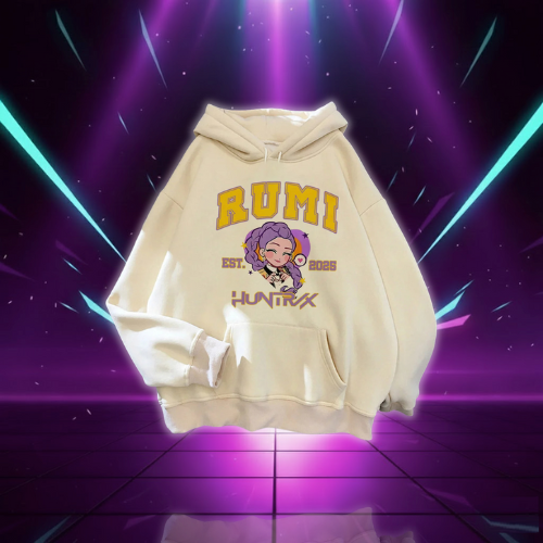 Sweat à Capuche Oversize Personnages Huntrix