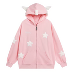 Sweat à Capuche Zippé Hyein - Groupe NewJeans