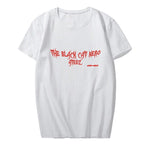 T-Shirt Ateez Black Cat Nero Z