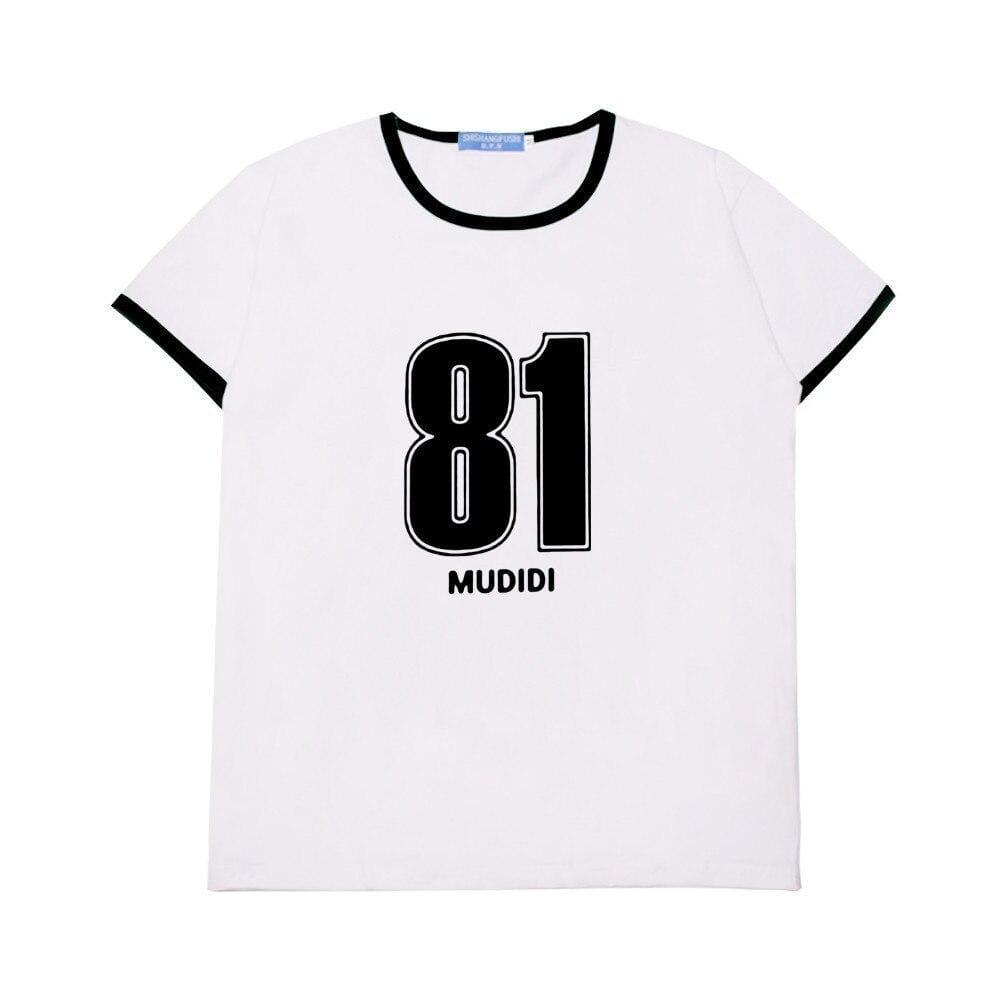 T-Shirt BTS Mudidi 81 Noir