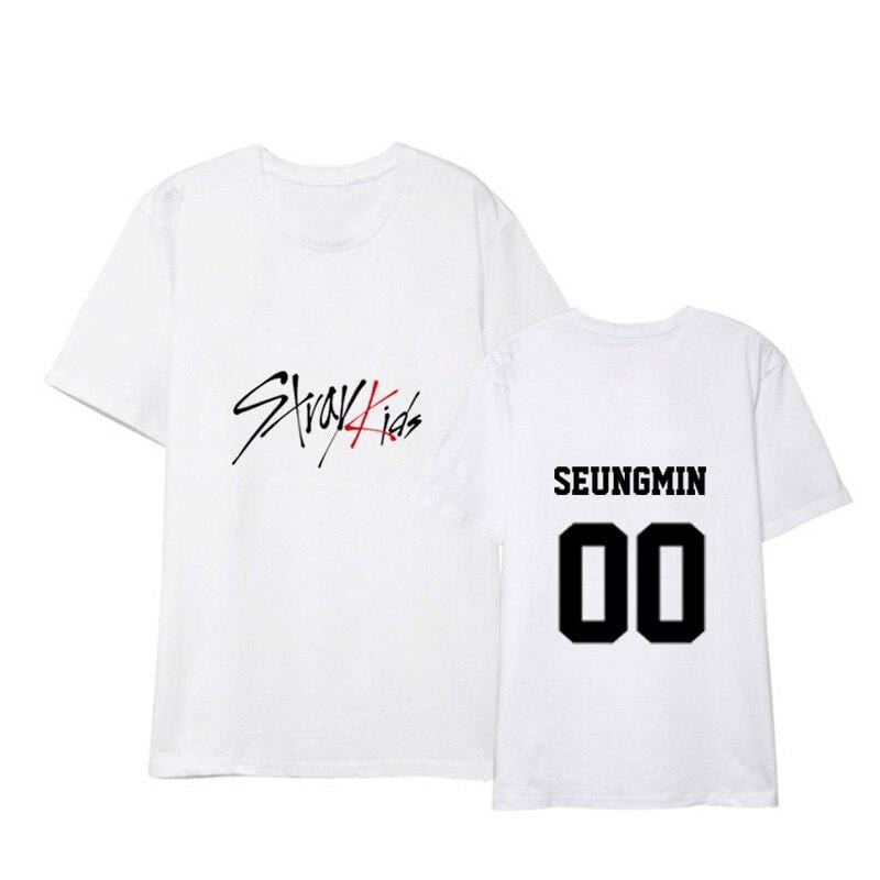 T-Shirt Stray Kids </br> Membres Groupe