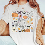 T-shirt Coréen Halloween
