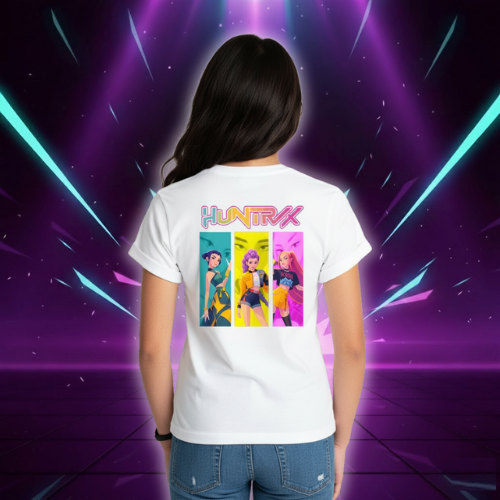 T-shirt Huntrix Demon Hunters pour Femme