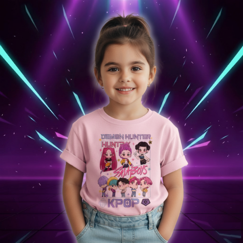 T-shirt KPop Demon Hunters Enfant