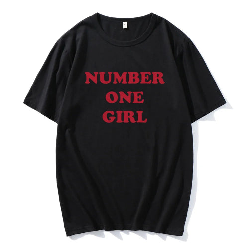 T-shirt Number One Girl KPOP Rose – Groupe BlackPink