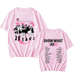 T-shirt Tour du Monde KPOP - Groupe IVE