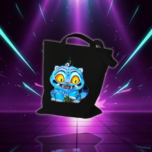 Tote Bag KPop Demon Hunters Derpy Tiger