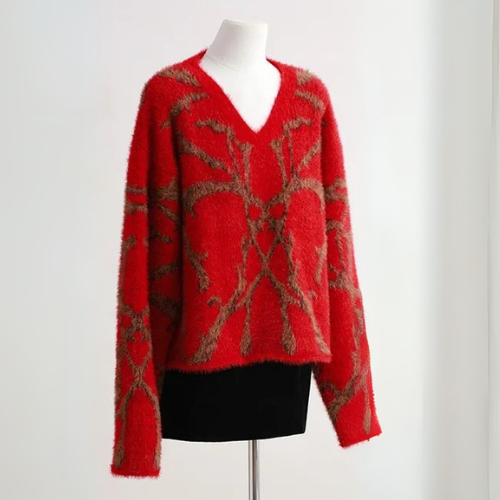 Pull Col V KPOP Ningning – Groupe Aespa