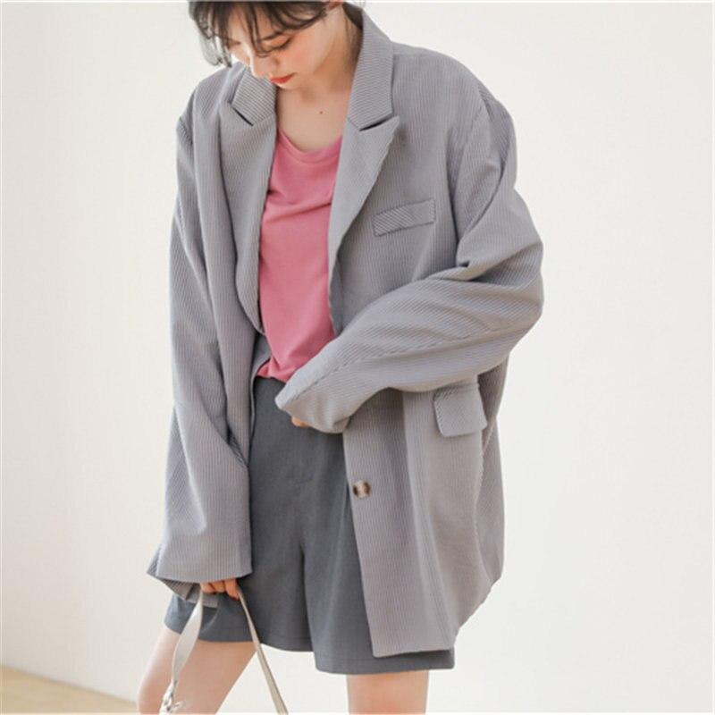 Veste Korean à Carreaux