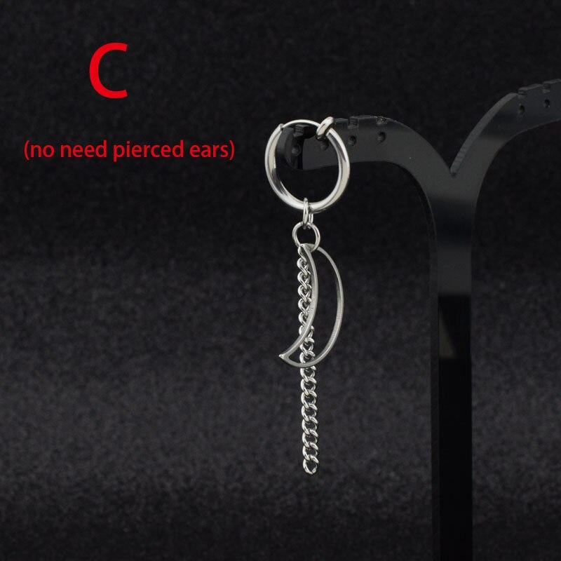 Boucle d'oreilles lunaire