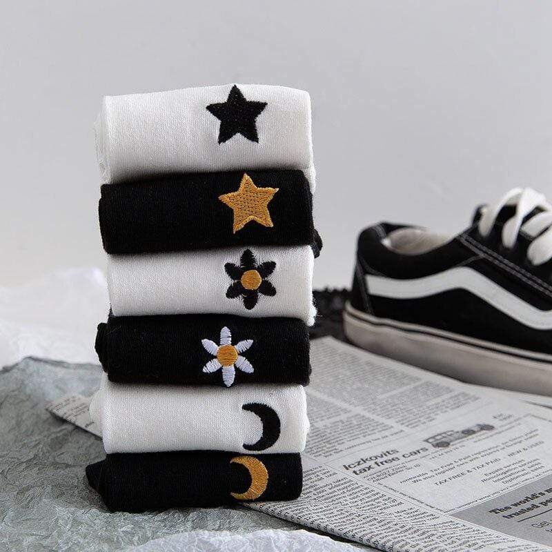 Chaussette Coreenne Astres