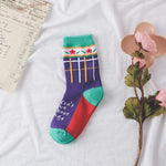 Chaussette Coreenne Retro