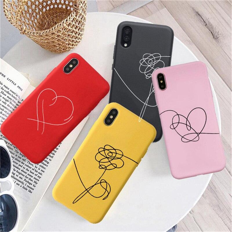 Coque BTS - Love Yourself Jaune