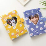 Kawaii A6 Notebook Card Holders Agenda & DIY Photocards Binder Photo Album Organizer Collect Book Gift School Stationery