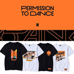 KPOP Bangtan Boys Album Butter Permission To Dance Loose Clothes Tshirt Short Sleeve Tops T-shirt Tops DX1528