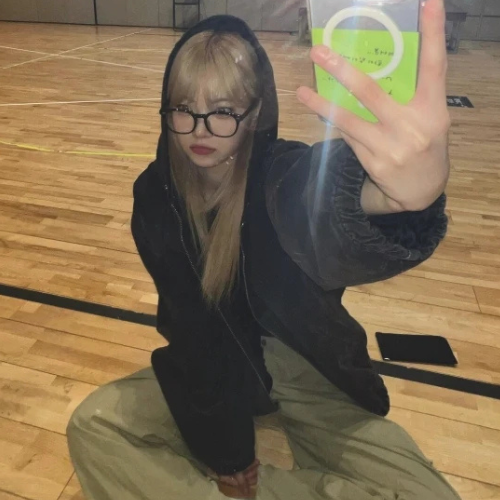 Veste Jeans Oversize Eunchae - Groupe Le Sserafim