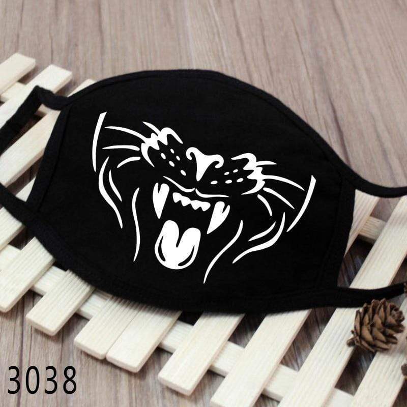 Masque coréen - Motif bouche