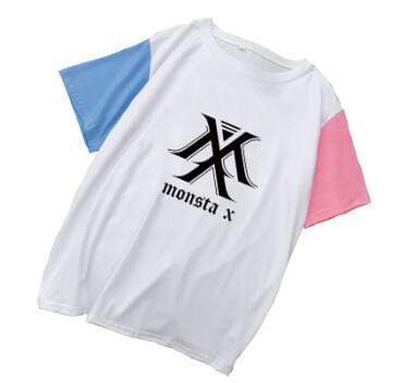 Petit T-Shirt MONSTA X Tricolore