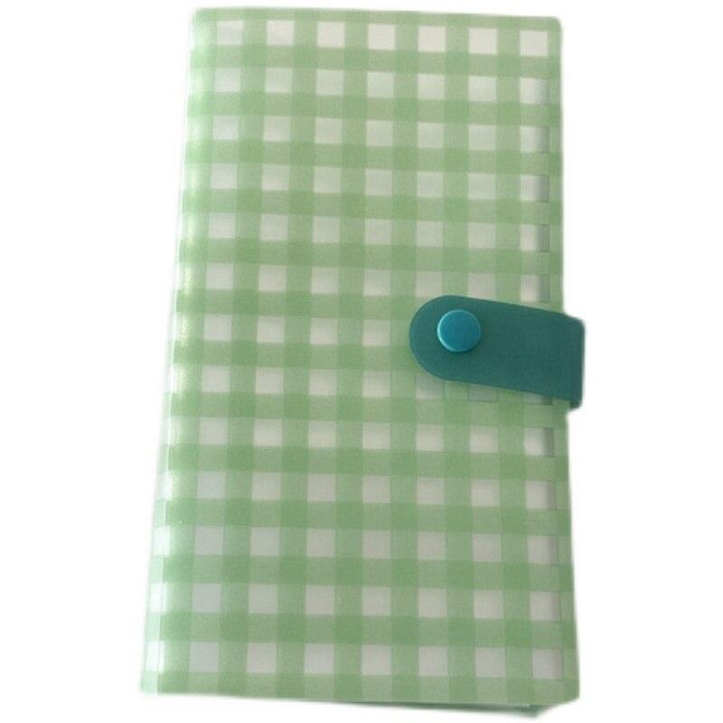 SKYSONIC 240 Slots Cream Waffle 3 Inch Photo Album Transparent Sleeves Idol Cards Collect Book Korean Journal Book Home Supplies