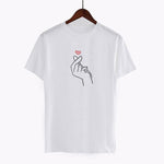 T-Shirt Finger Heart