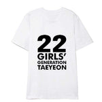 T-Shirt Girls Generation - 10th Anniversary Noir