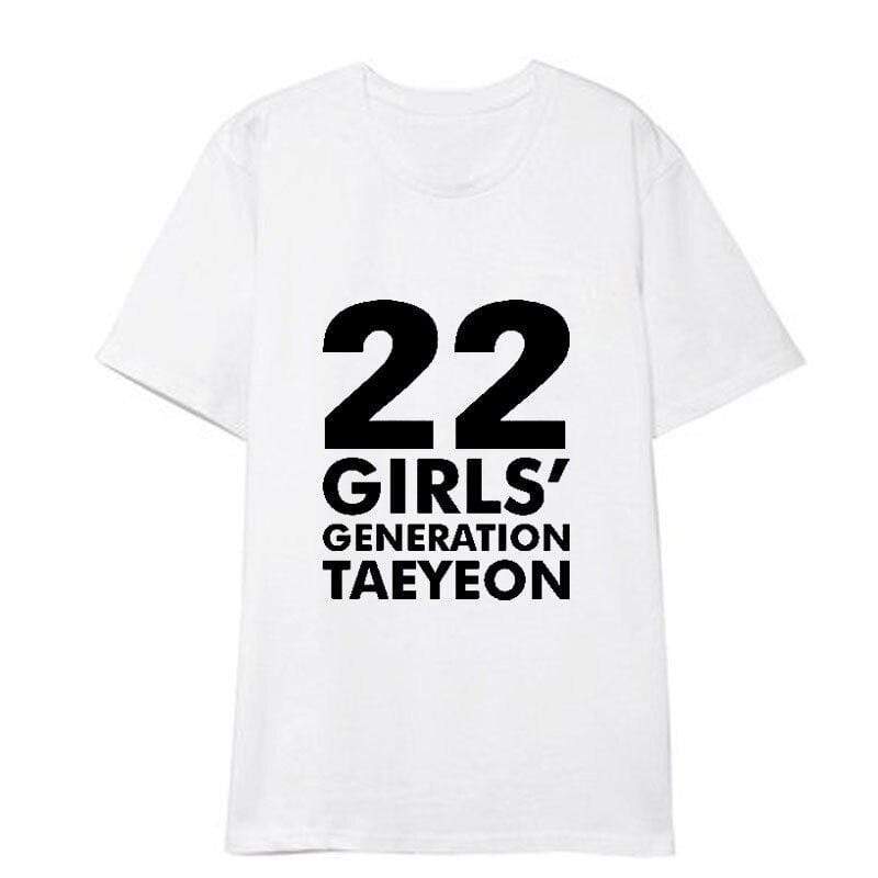 T-Shirt Girls Generation - 10th Anniversary Noir
