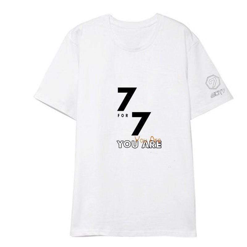 T-Shirt GOT7 - 7 for 7 you are