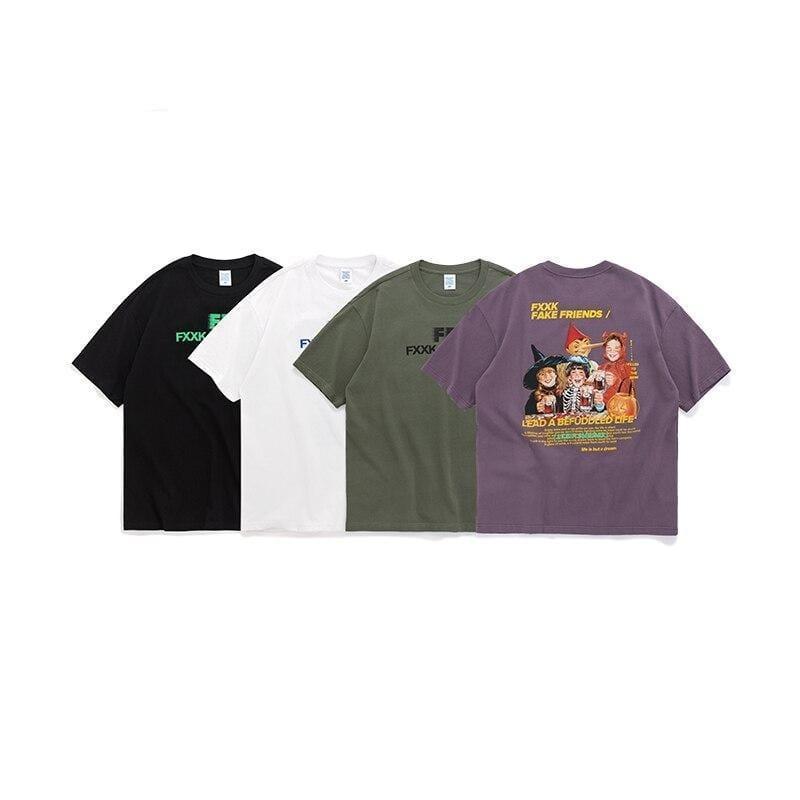 T-Shirt Oversize Fake Friend