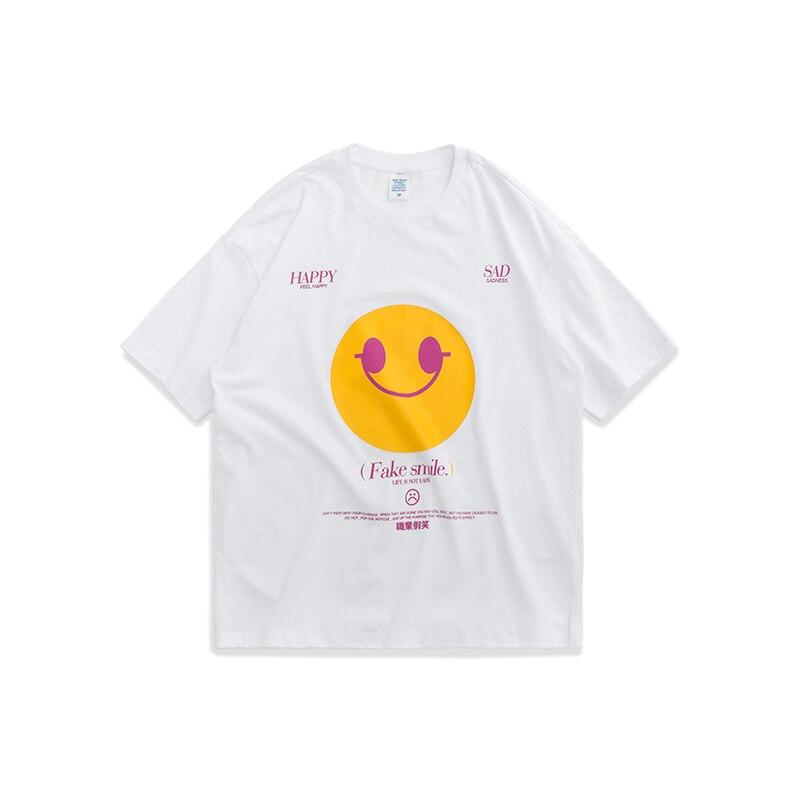 T-Shirt Oversize Fake Smile