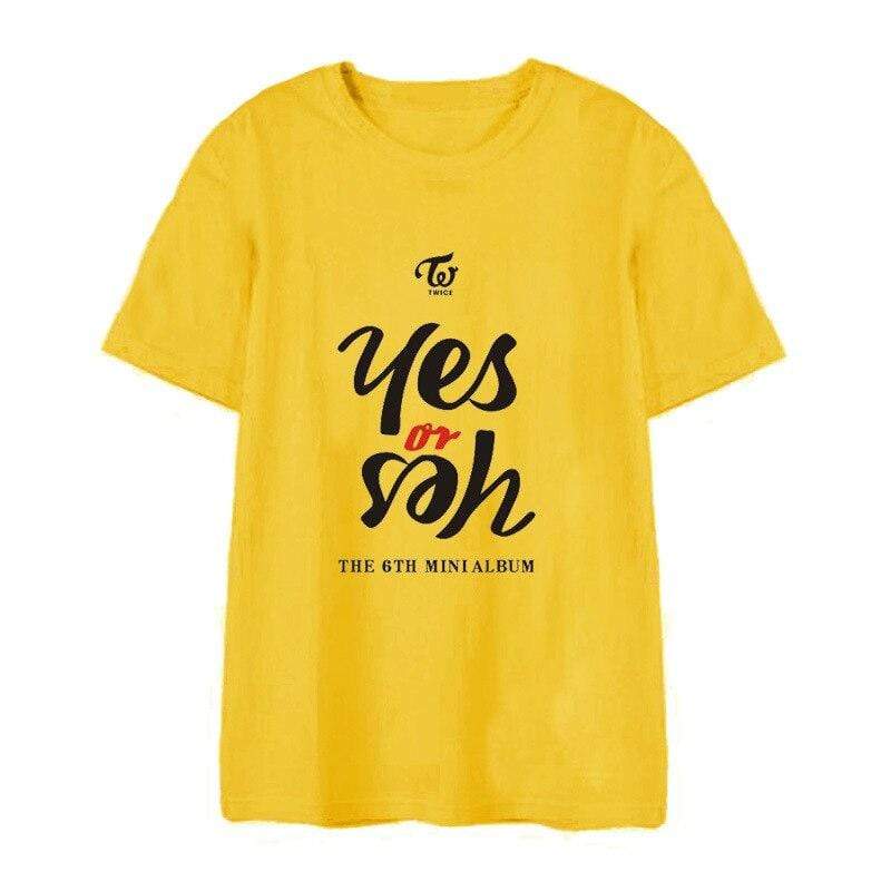 T-Shirt Twice </br> Yes Or No